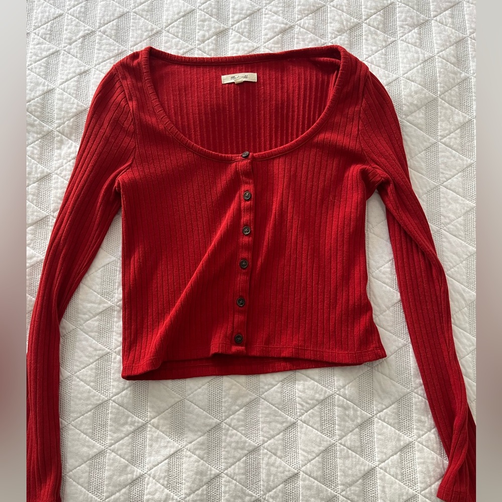 Madewell women’s lightweight cropped top